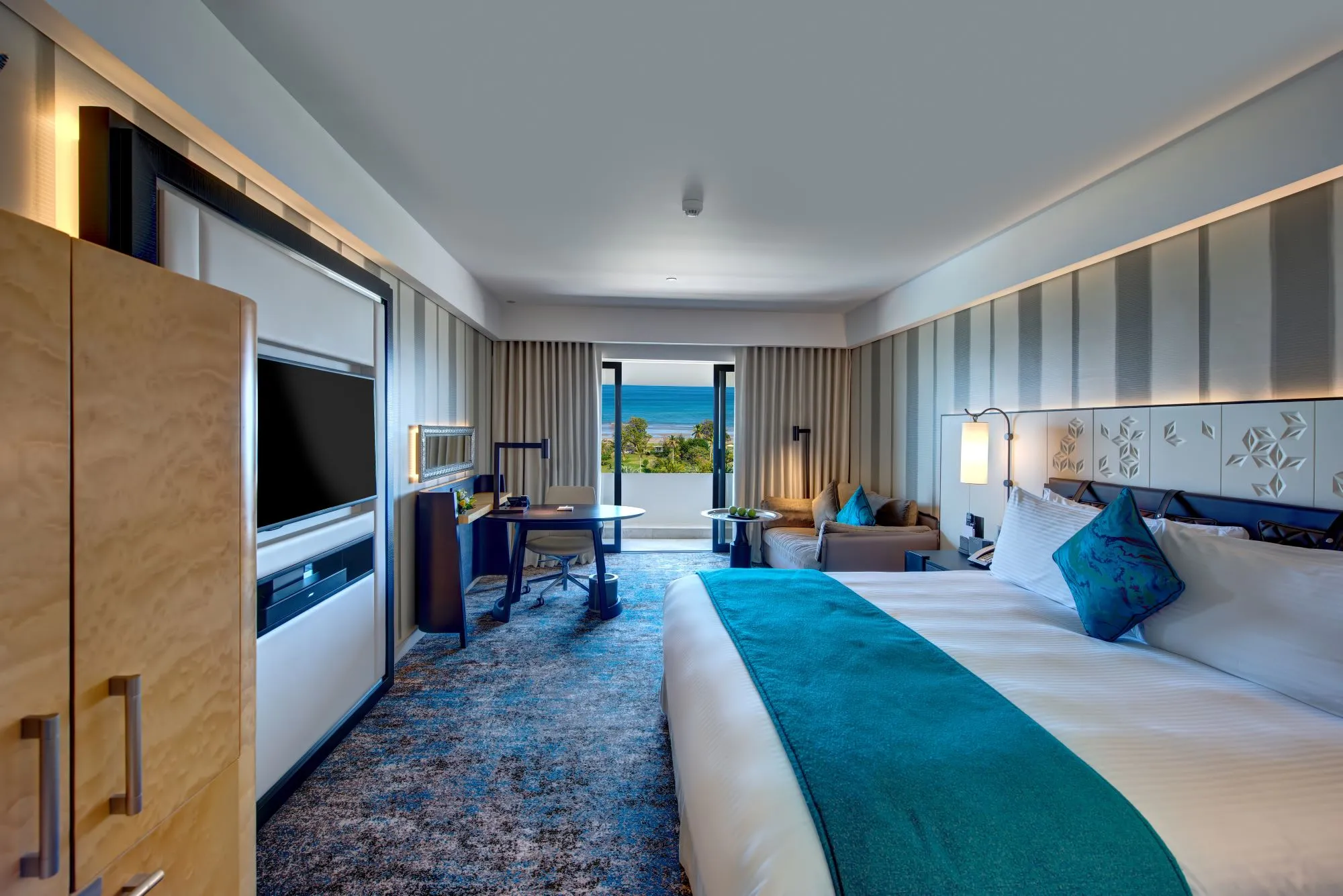 Doppelbettzimmer im Intercontinental Muscat